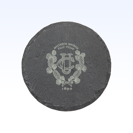 SET OF 4 SLATE COASTERS - 4"